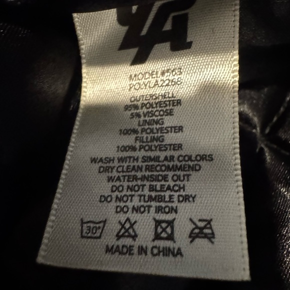 YOUNGLA Plaid Jacket- Black and White Houndstooth - Picture 10 of 12